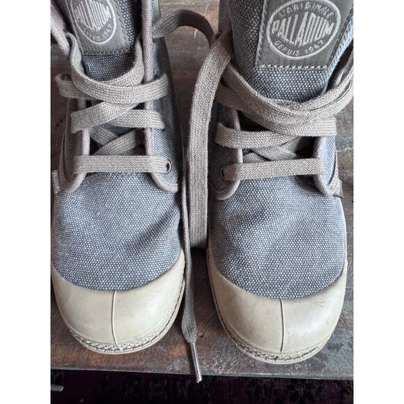 Palladium Pampa Hi Boue Boot Womens sz 7 gray - Picture 3 of 10